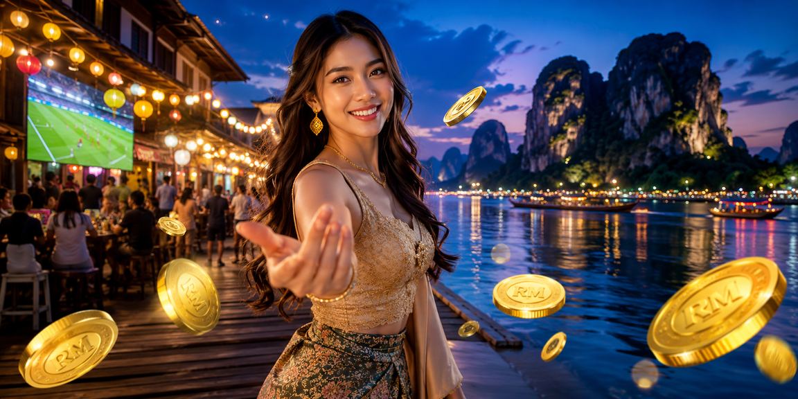 Suasana hiburan kasino di Ipoh dengan pemain aktif bermain jackpot dalam talian